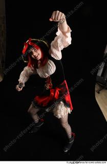 DARINA STANDING POSE KILLS THE ENEMY